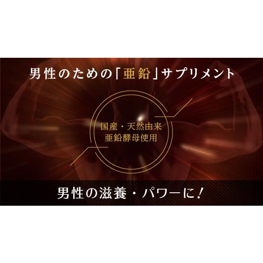 亜鉛5袋 Men's Health Standard 亜鉛 国産 亜鉛GOLD 180粒 ×5袋 15ヶ月分