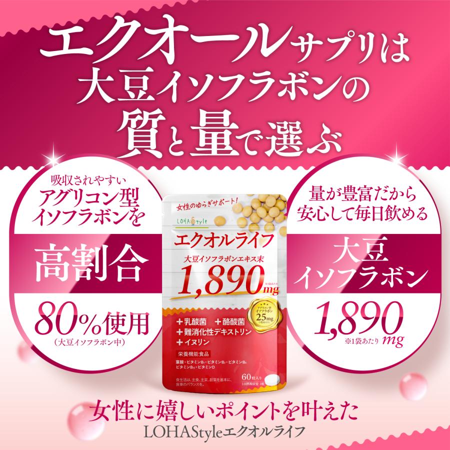 LOHAStyle（ロハスタイル） 【新商品】 エクオール エクオルライフ