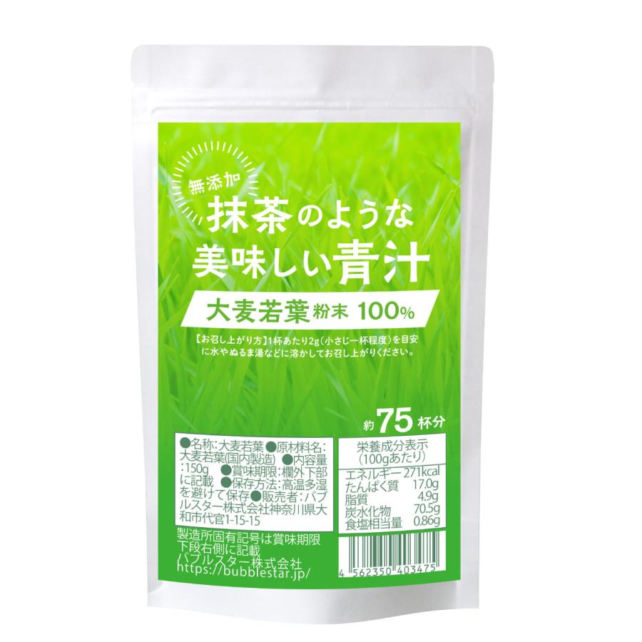 青汁 大麦若葉 150g 4袋 無添加 農薬不使用 大麦若葉青汁 Lohastyle ロハスタイル Wakaba 4 Lohastyleお手軽食品館 通販 Yahoo ショッピング