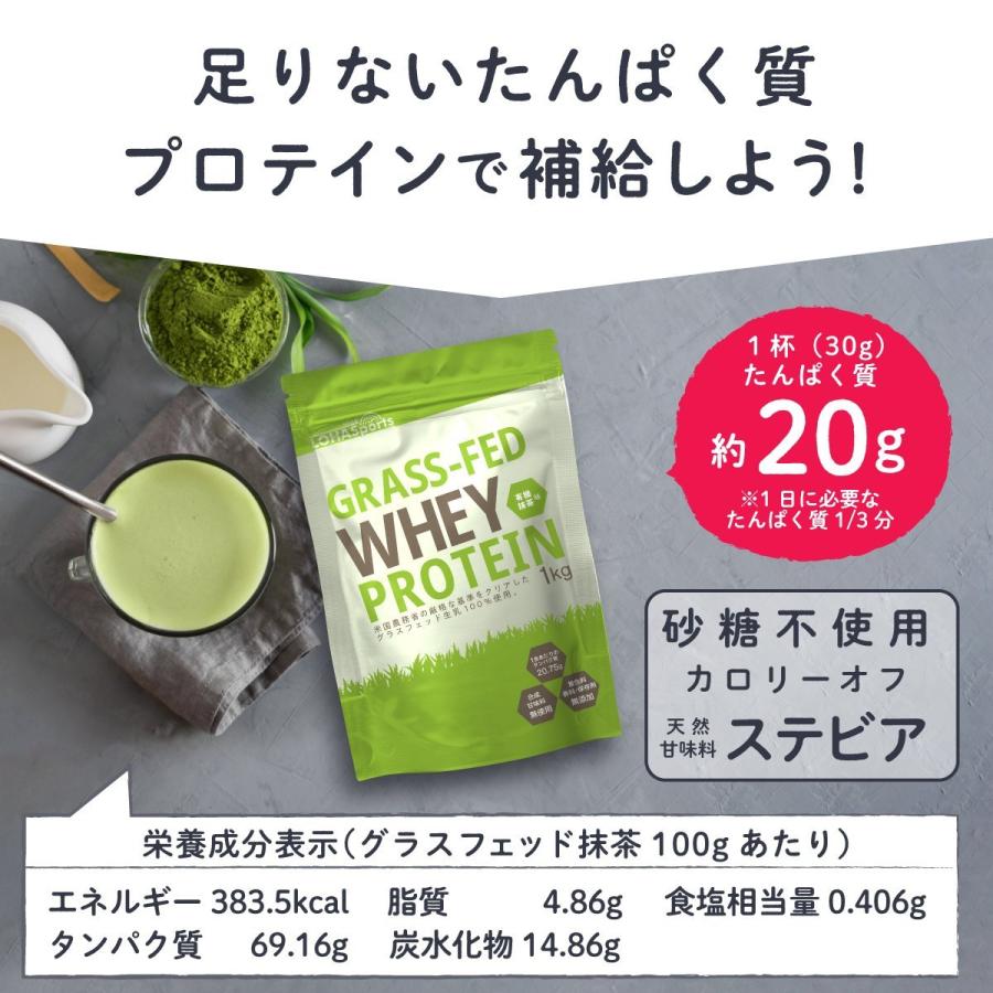 LOHAStyle（ロハスタイル） プロテイン ホエイプロテイン 抹茶 3kg