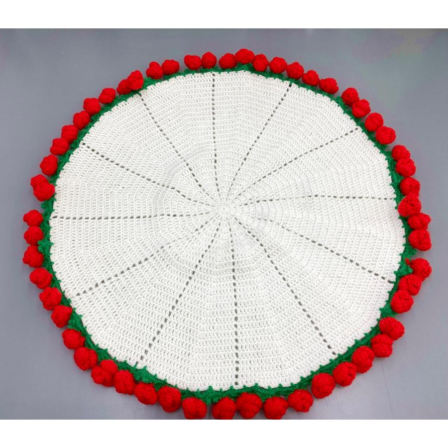 あみものキット バラのブーケブランケット ひざ掛け ブーケ : 毛糸