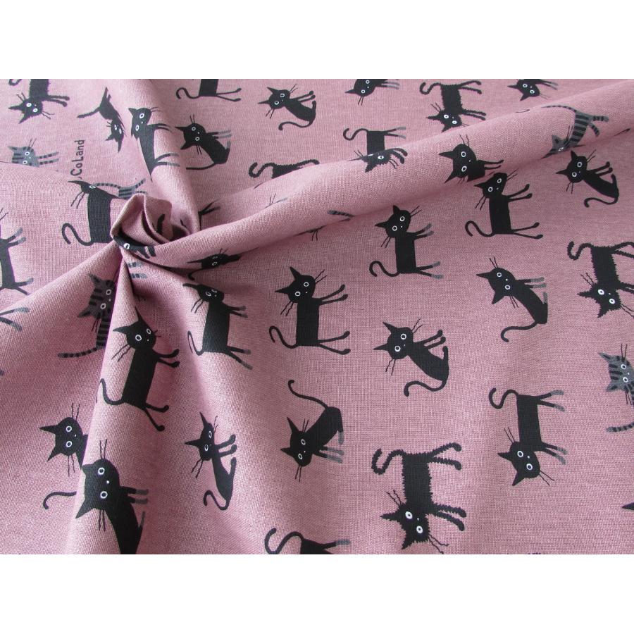 オックス生地 ココランド コットン100％ CoCoLand ネコ柄 : 毛糸・手芸