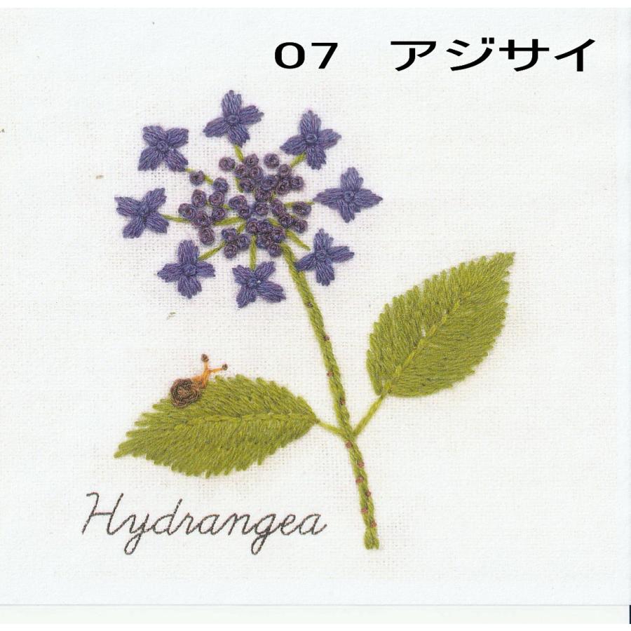 ルシアン（LECIEN） フランス刺しゅう 青木和子 12か月の植物手帖