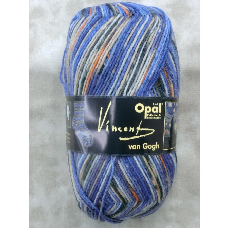 ソックヤーン OPAL ヴァン.ゴッホ 星月夜 5435番色 毛糸オパール