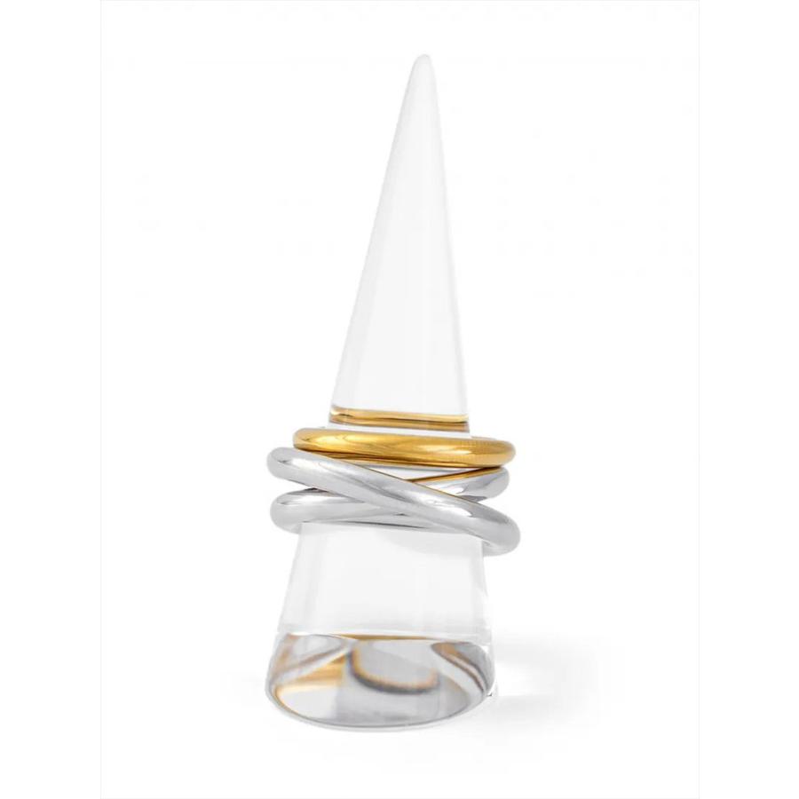 【春限定SALE】LOHME ローム 即日発送  Two-strand Mix Ring SV925 LM21002  小物 アクセサリー 指輪 リングの画像