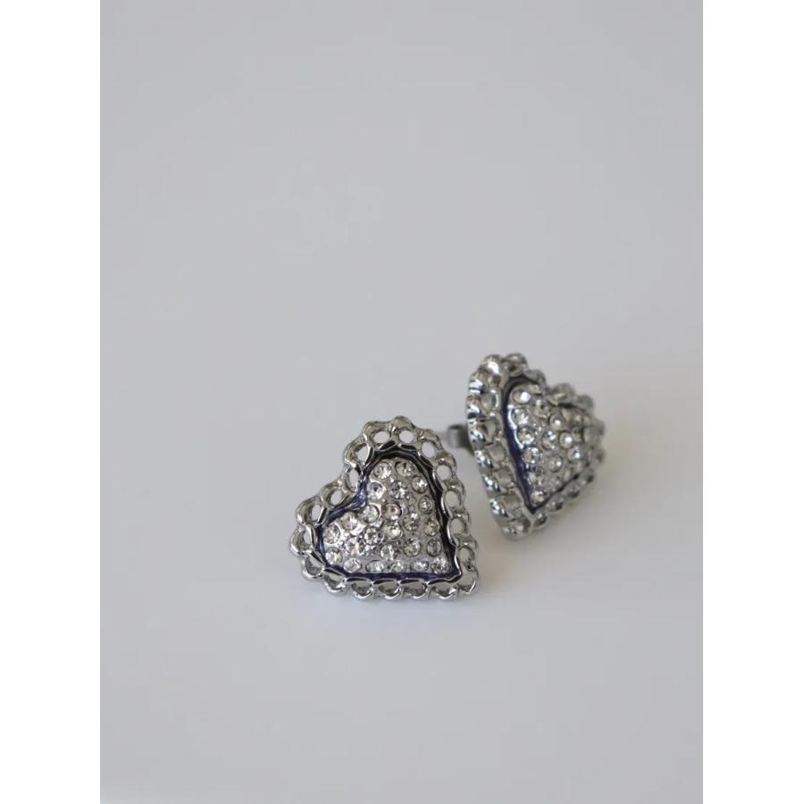 LOHME（ローム） 【SALE】LOHME 即日発送 Bijoux Heart Chain Pierce