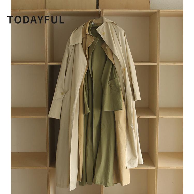 TODAYFUL LIFE's Tuck Over Trenchcoat 12010002 トレンチコート トゥデイフル :T12010002:M.i.e - 通販 - Yahoo!ショッピング TODAYFUL LIFE's Tuck Over Trenchcoat 12010002 トレンチコート トゥデイフル :T12010002:M.i.e - 通販 - Yahoo!ショッピング