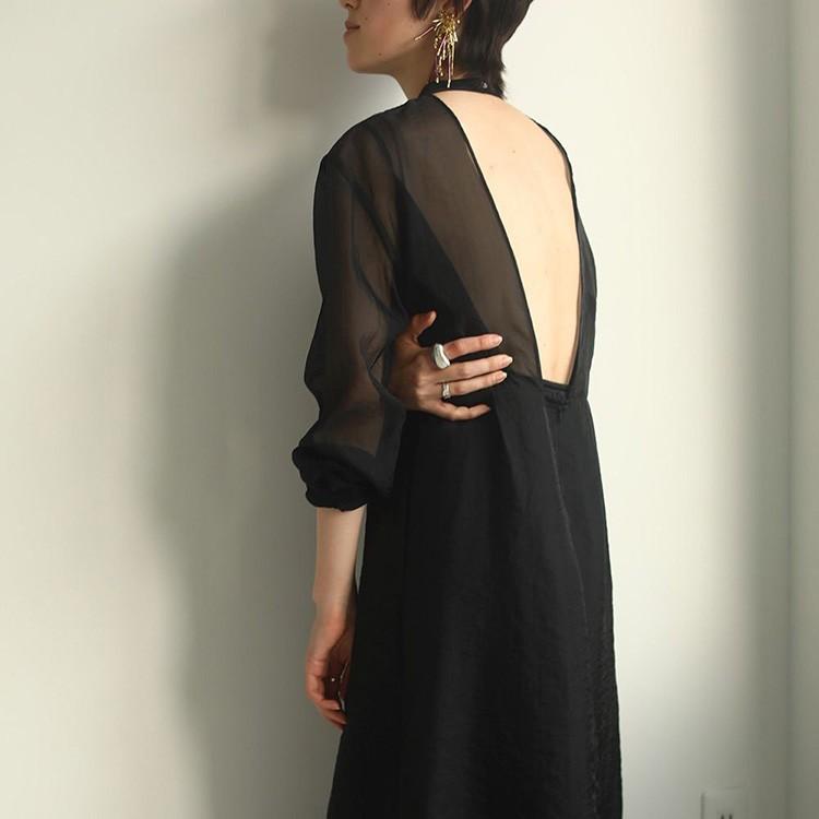 Todayful Life S Backopen Sheer Dress 1306 オケージョン ワンピース T1306 M I E 通販 Yahoo ショッピング