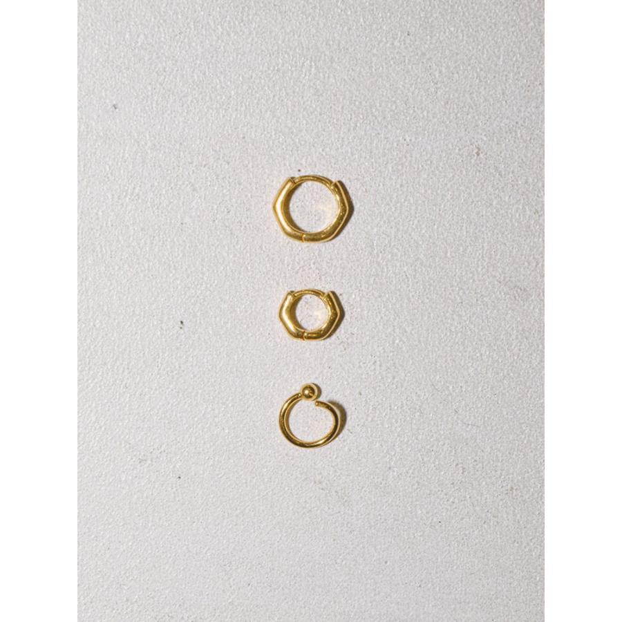 TODAYFUL トゥデイフル 即日発送 LIFE's ライフズ Mini Hoop Pierce 3