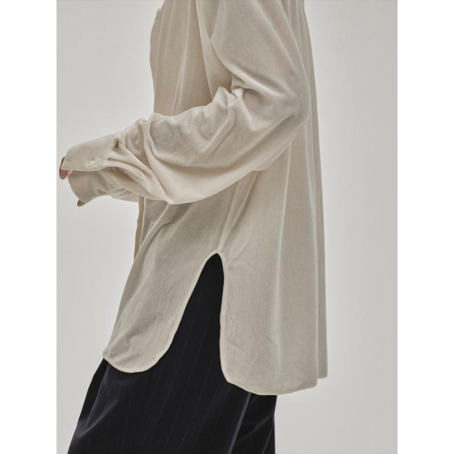 Roundhem Velour Shirts TODAYFUL ベロア シャツ TODAYFUL 【SALE】TODAYFUL トゥデイフル 即日発送 LIFE's