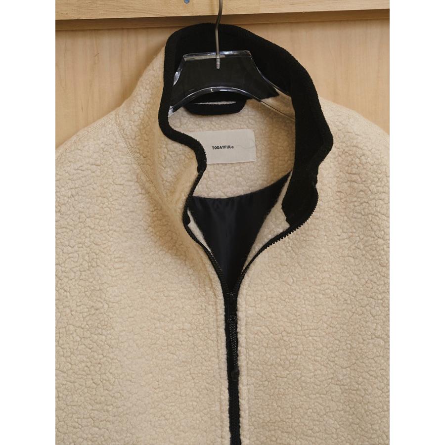 TODAYFUL ジャケット　Wool Over Jacket TODAYFUL トゥデイフル 即日発送 Woolboa Zip Jacket 12520205 ウール