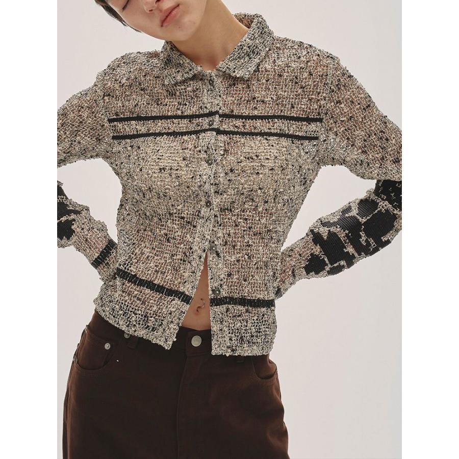 TODAYFUL トゥデイフル 即日発送 LIFE's Embroidery Mesh Shirts