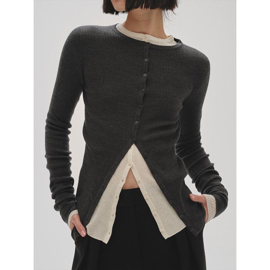 TODAYFUL ウールカーディガン ネイビー  未使用 TODAYFUL (セール40%OFF) / トゥデイフル Lowgauge Knit Cardigan20