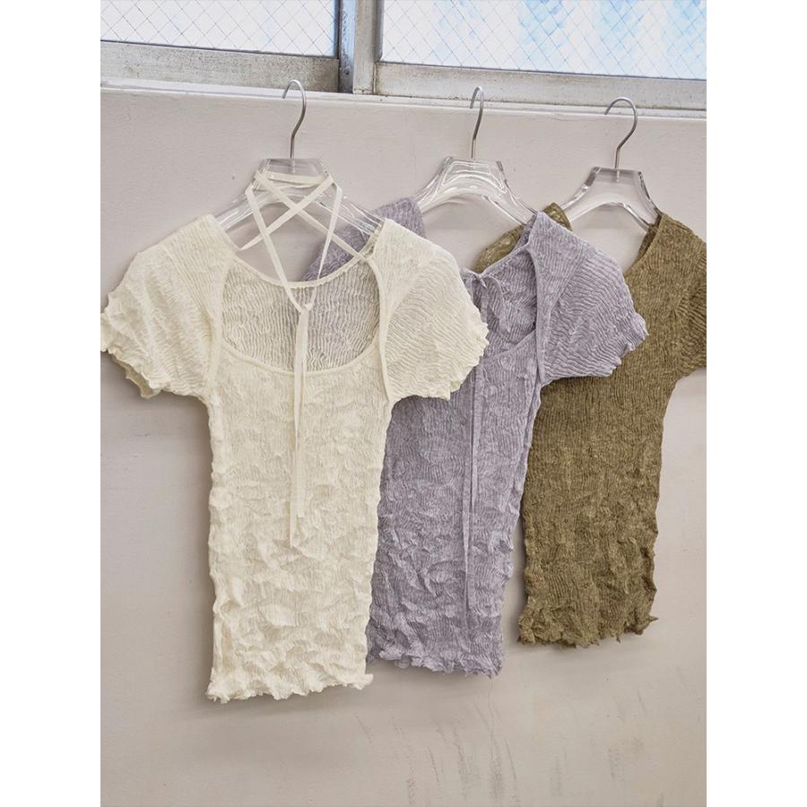 TODAYFUL トゥデイフル 即日発送 LIFE's ライフズ 2way Sheer Knittops