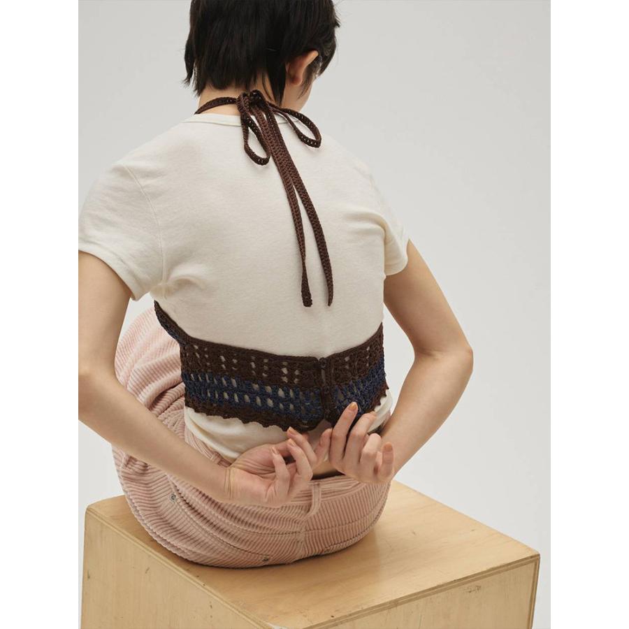 トゥデイフル TODAYFUL 即日発送 Crochet Knit Bustier  12610526 クロシェットニットビスチェ ニットビスチェ 編み 重ね着 サマーニット 夏服 レディースの画像