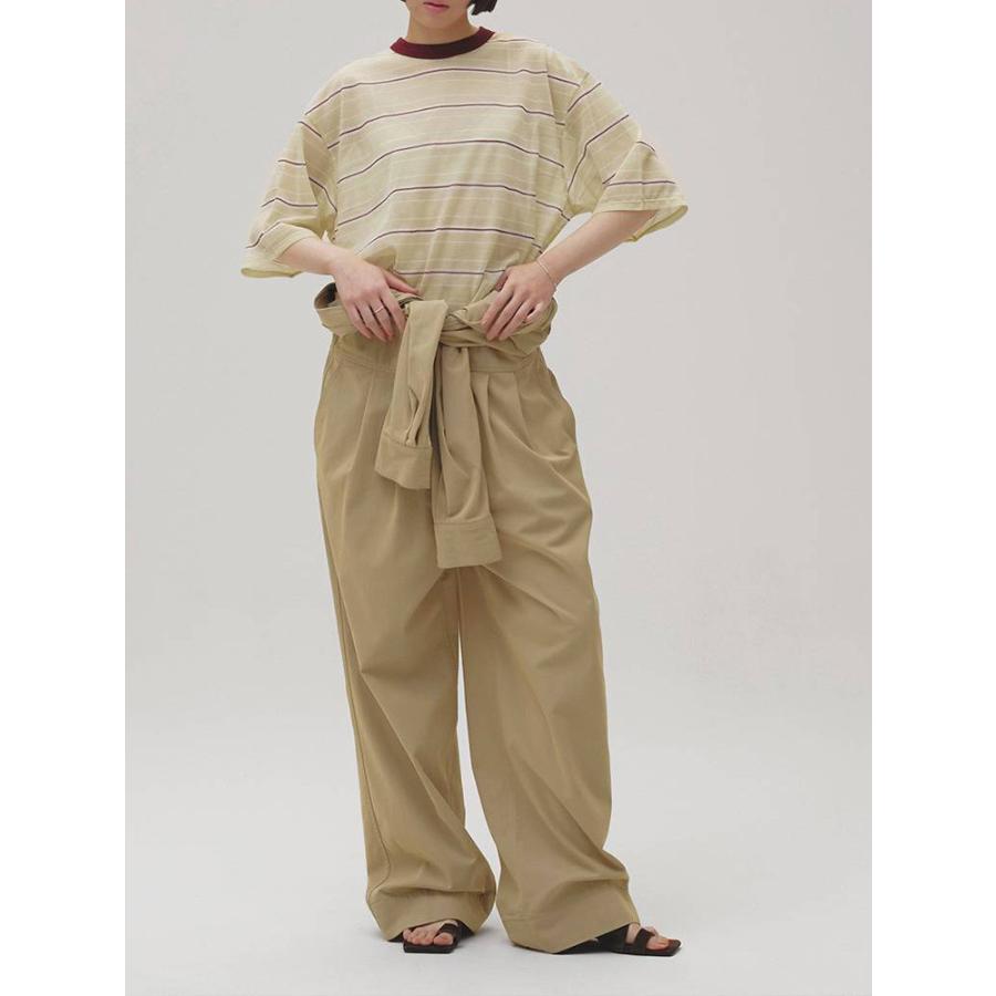 TODAYFUL トゥデイフル 即日発送 LIFE's ライフズ Sheer Border T