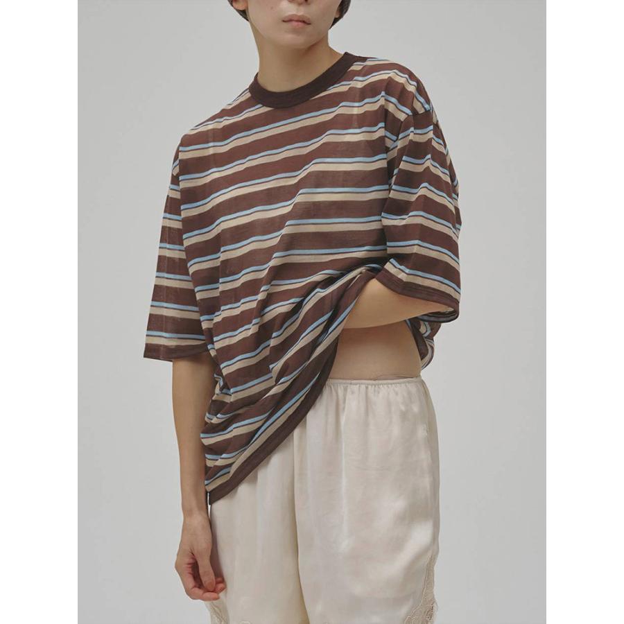 TODAYFUL トゥデイフル 即日発送 LIFE's ライフズ Sheer Border T