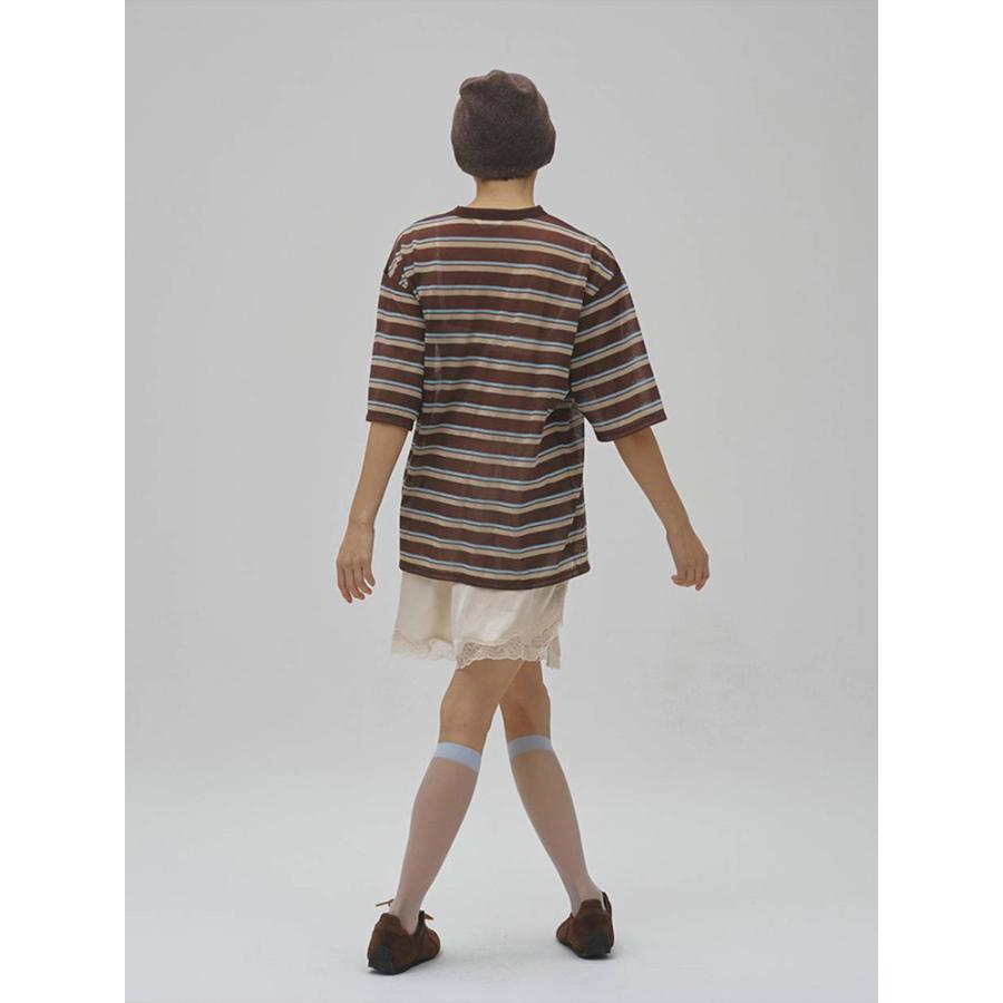 TODAYFUL トゥデイフル 即日発送 LIFE's ライフズ Sheer Border T