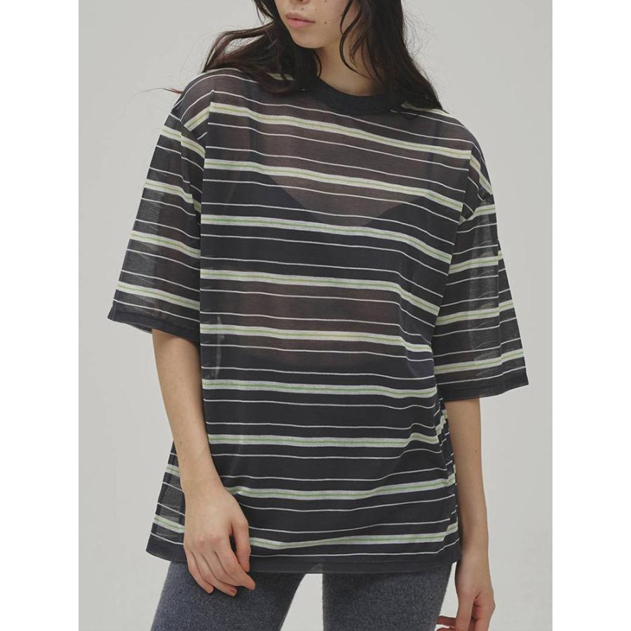 TODAYFUL トゥデイフル 即日発送 LIFE's ライフズ Sheer Border T