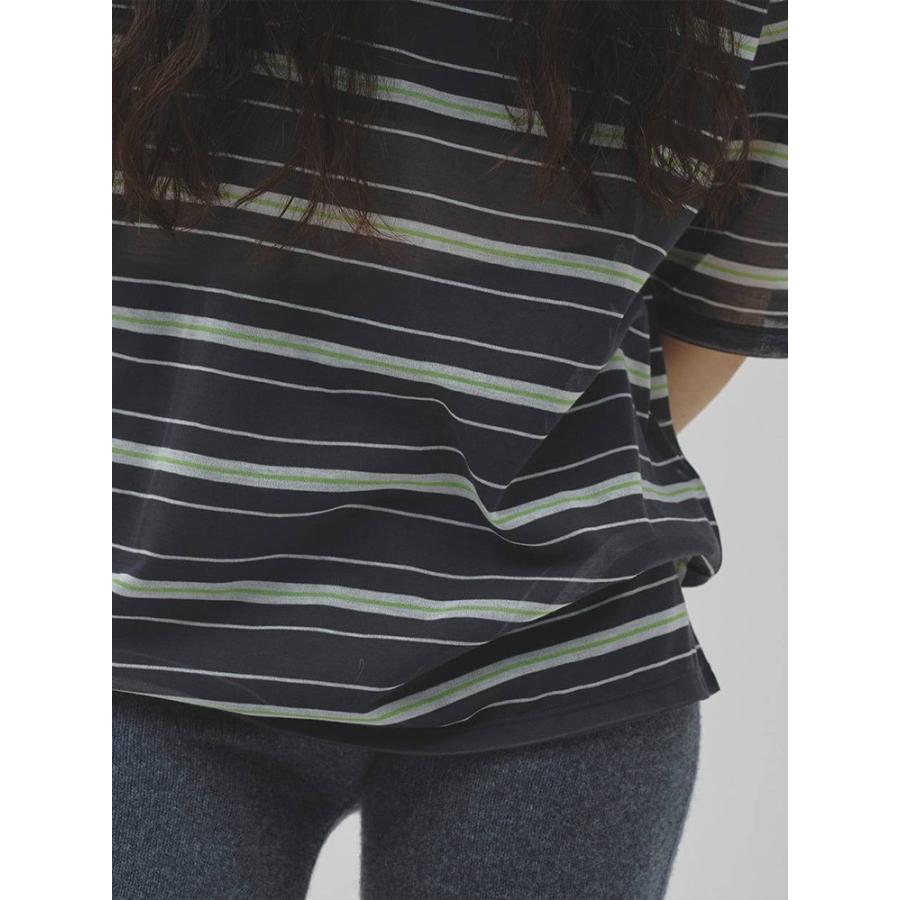 TODAYFUL トゥデイフル 即日発送 LIFE's ライフズ Sheer Border T