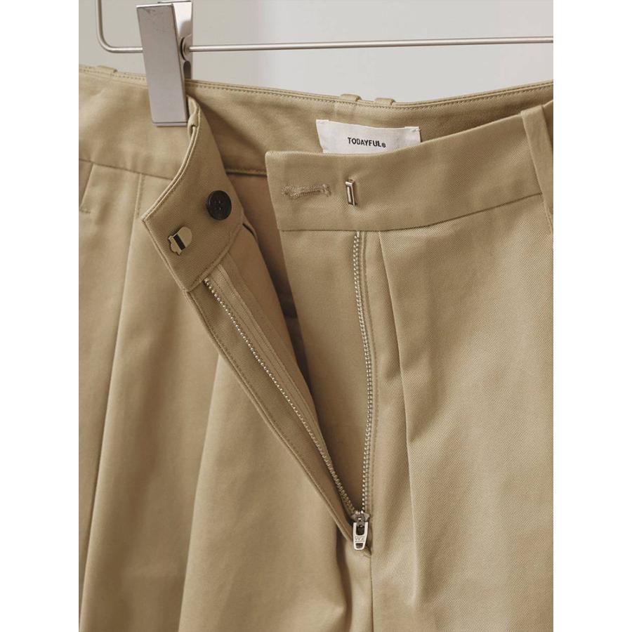 【todayful】Bermuda Pants サイズ36 ブラウン TODAYFUL トゥデイフル 即日発送 LIFE's ライフズ Chino Bermuda Pants