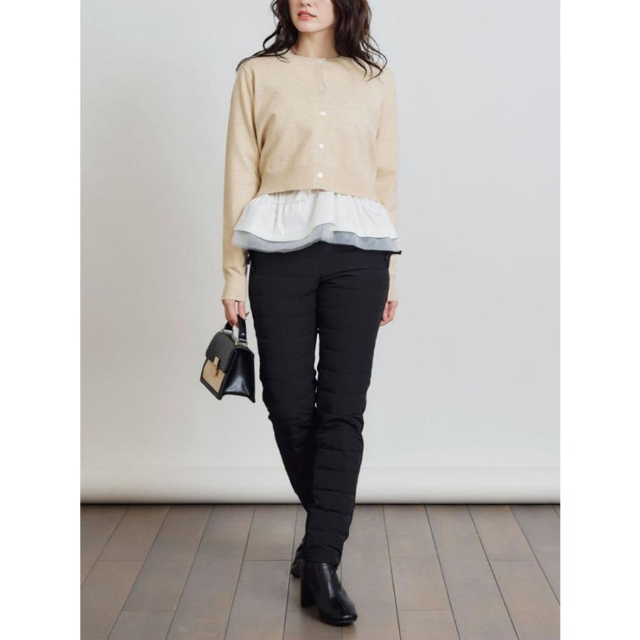 PICCIN ピッチン 即日発送 ポケットリボンダウンパンツ 150780 レディース 上品 フェミニン リボン ダウンパンツ | PICCIN | 03