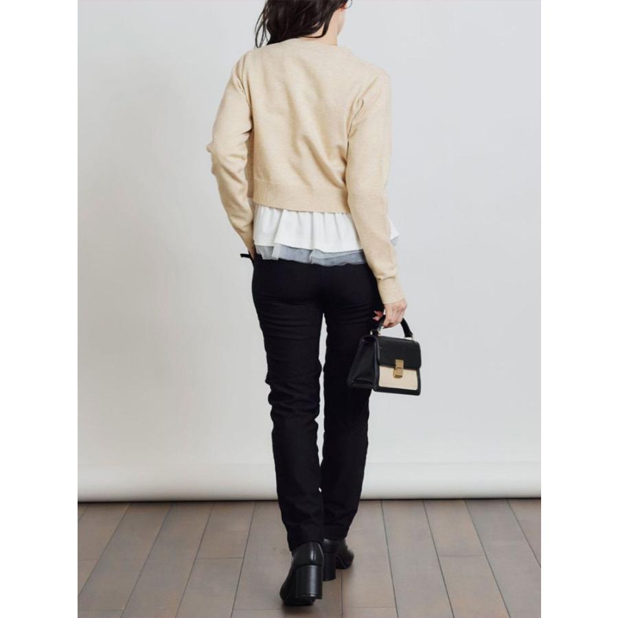 PICCIN ピッチン 即日発送 ポケットリボンダウンパンツ 150780 レディース 上品 フェミニン リボン ダウンパンツ | PICCIN | 05