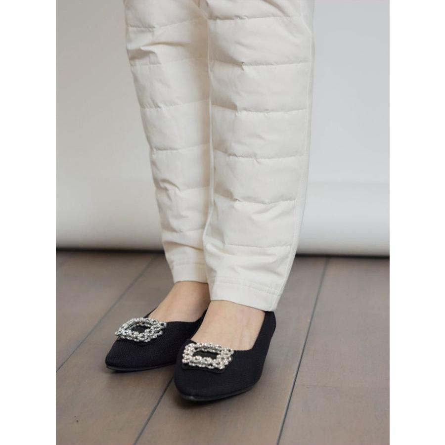 PICCIN ピッチン 即日発送 ポケットリボンダウンパンツ 150780 レディース 上品 フェミニン リボン ダウンパンツ | PICCIN | 07