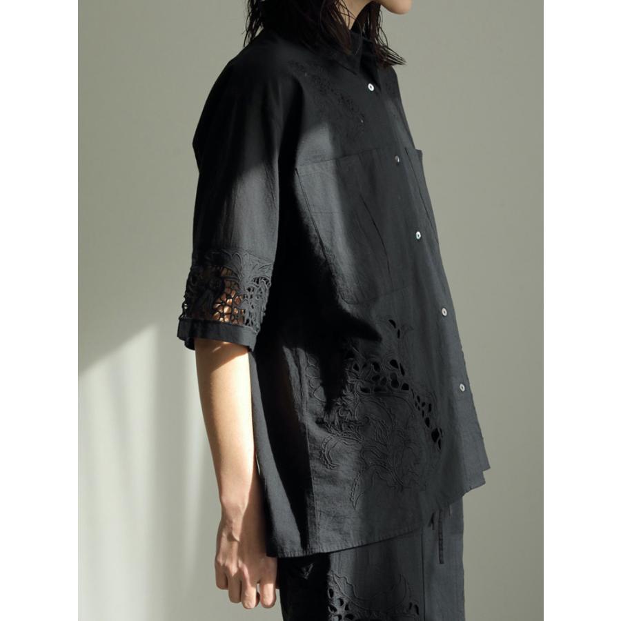 アンヌーク カットワークレースシャツ anuke SALE30%OFF アンヌーク 2025SpringSummer トップス
