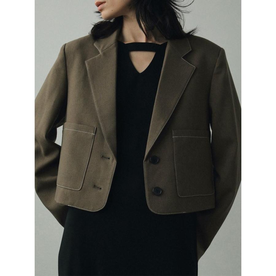 anuke アンヌーク 即日発送 Heather Short Jacket 62420101 ジャケット 