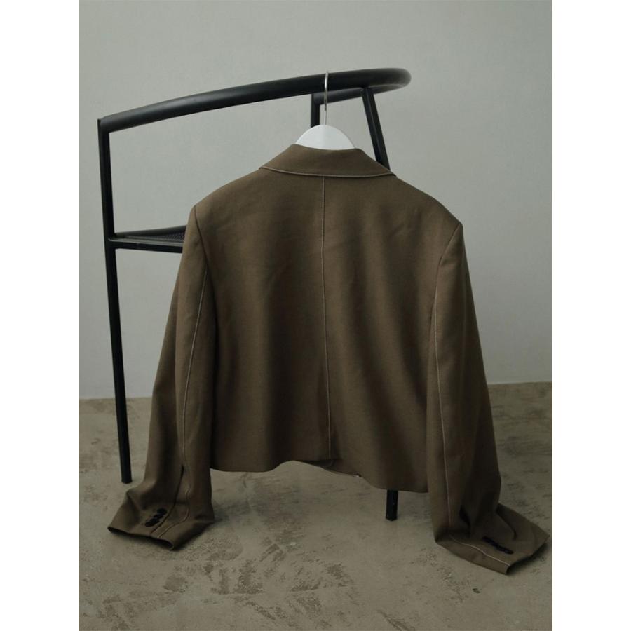 anuke（アンヌーク） 即日発送 Heather Short Jacket 62420101