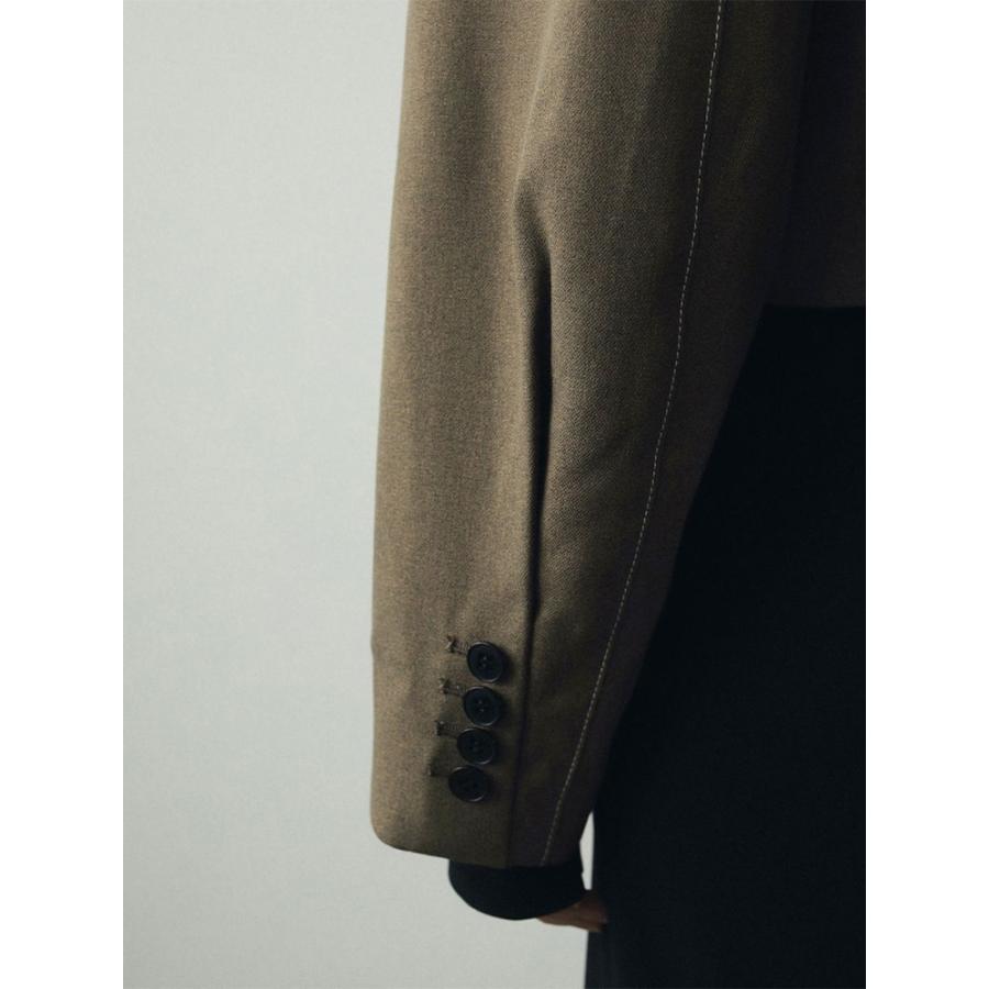 anuke（アンヌーク） 即日発送 Heather Short Jacket 62420101