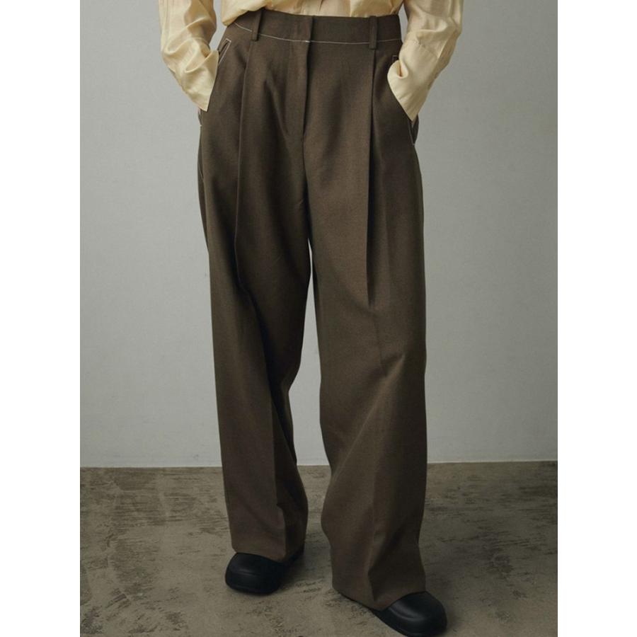anuke（アンヌーク） 【SALE】アンヌーク 即日発送 Heather Tuck Pants