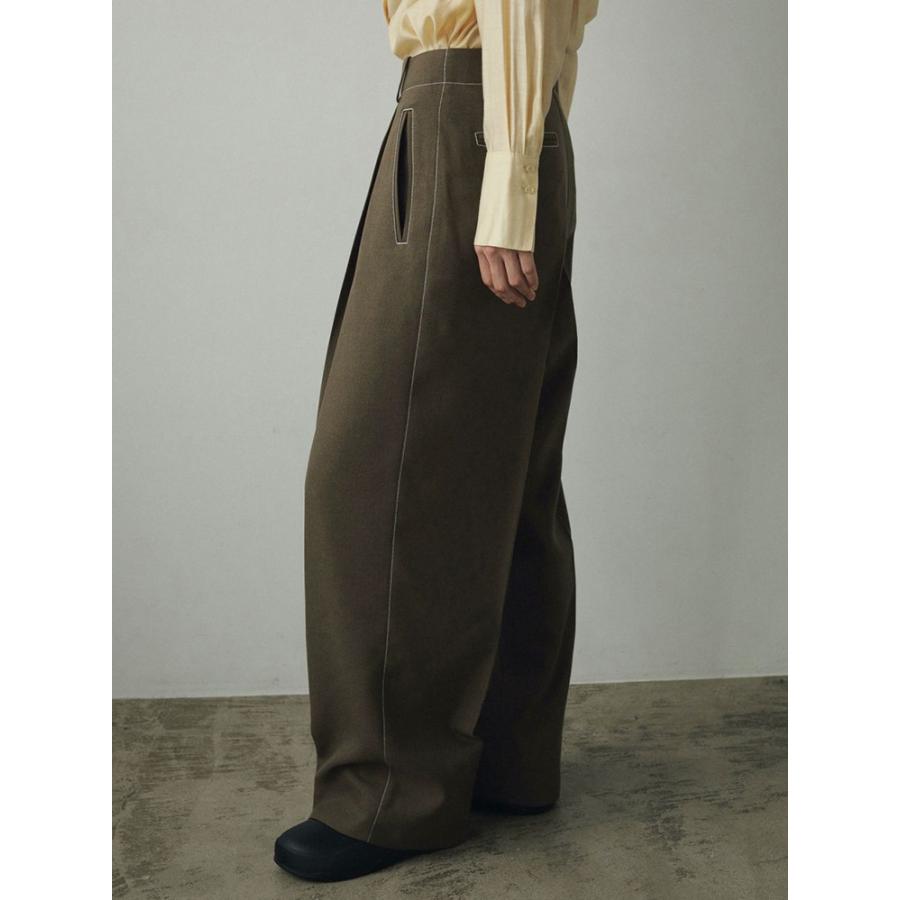 anuke アンヌーク 即日発送 Heather Tuck Pants 62420703 ヘザータック  