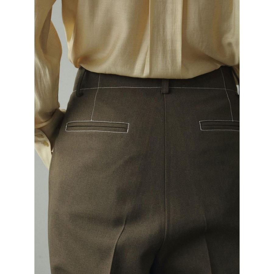 anuke アンヌーク 即日発送 Heather Tuck Pants 62420703 ヘザータック 