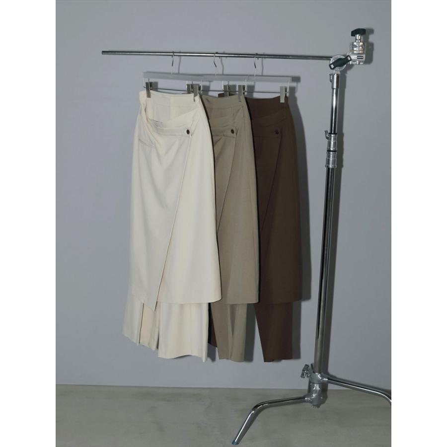 anuke（アンヌーク） 【SALE】anuke 即日発送 Wrap Skirt Pants