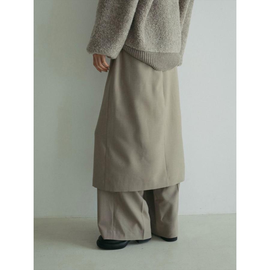 anuke（アンヌーク） 【SALE】anuke 即日発送 Wrap Skirt Pants