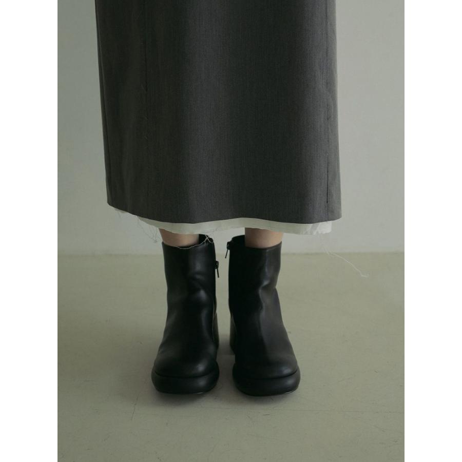 Round Leather Boots アンヌーク　38 ànuke online store（アンヌーク） / Round Leather BootsRound