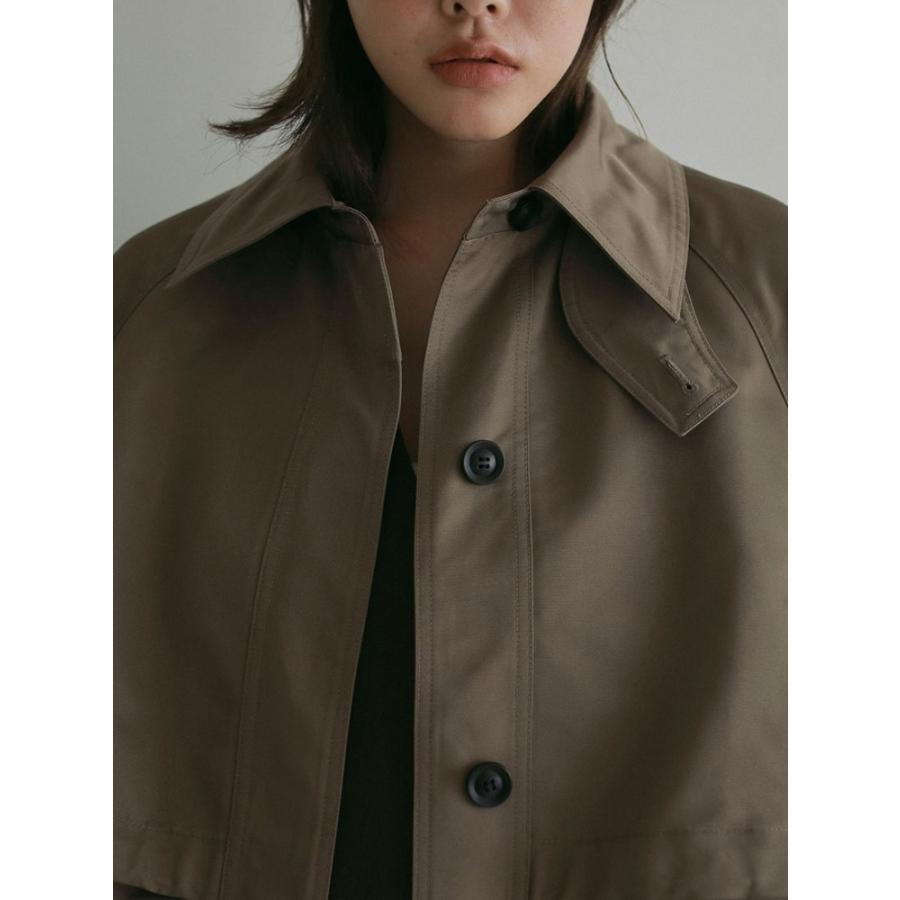anuke ツイルステンカラーコート ànuke - Twill Soutiencollar Coat / ツイルステンカラーコート