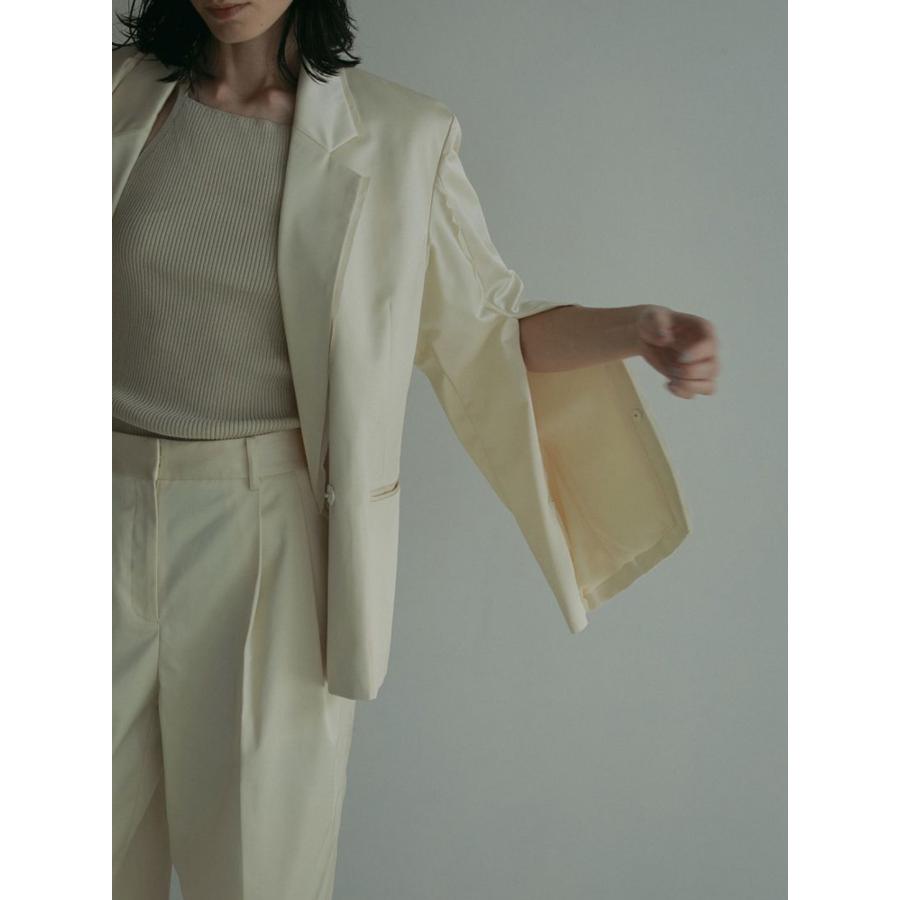 最終値下げ！Satin Slit Jacket anuke anuke ANUKE (アンヌーク）Satin Slit Jacket 即日発送