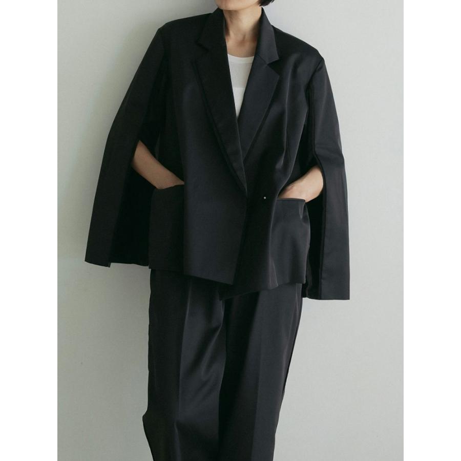 anuke（アンヌーク） 【SALE】アンヌーク 即日発送 Satin Slit Jacket