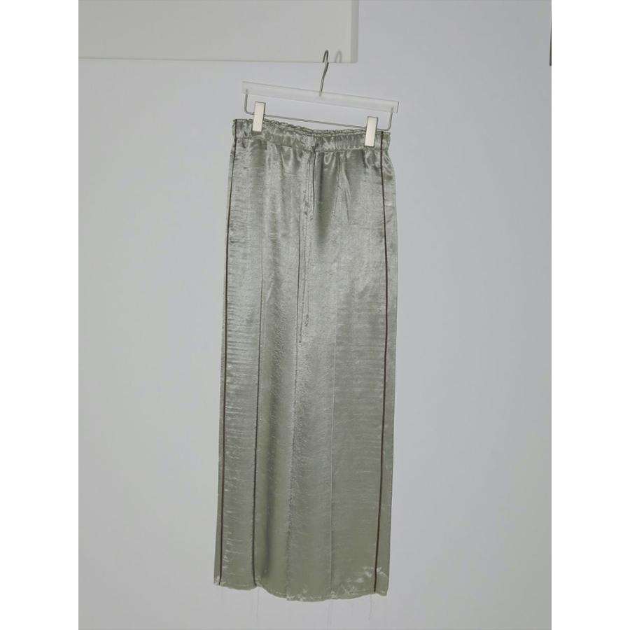 anuke（アンヌーク） 【SALE】アンヌーク 即日発送 Piping Satin Pants