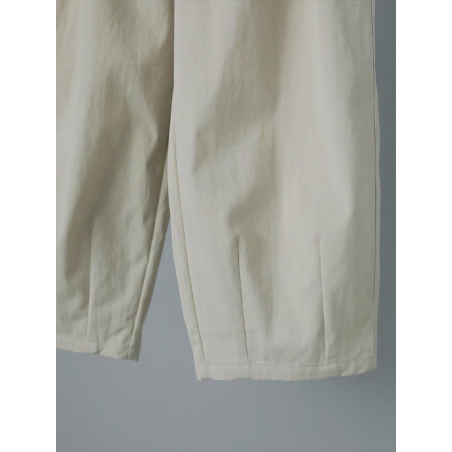anuke（アンヌーク） 【SALE】アンヌーク 即日発送 Twill Cocoon Pants