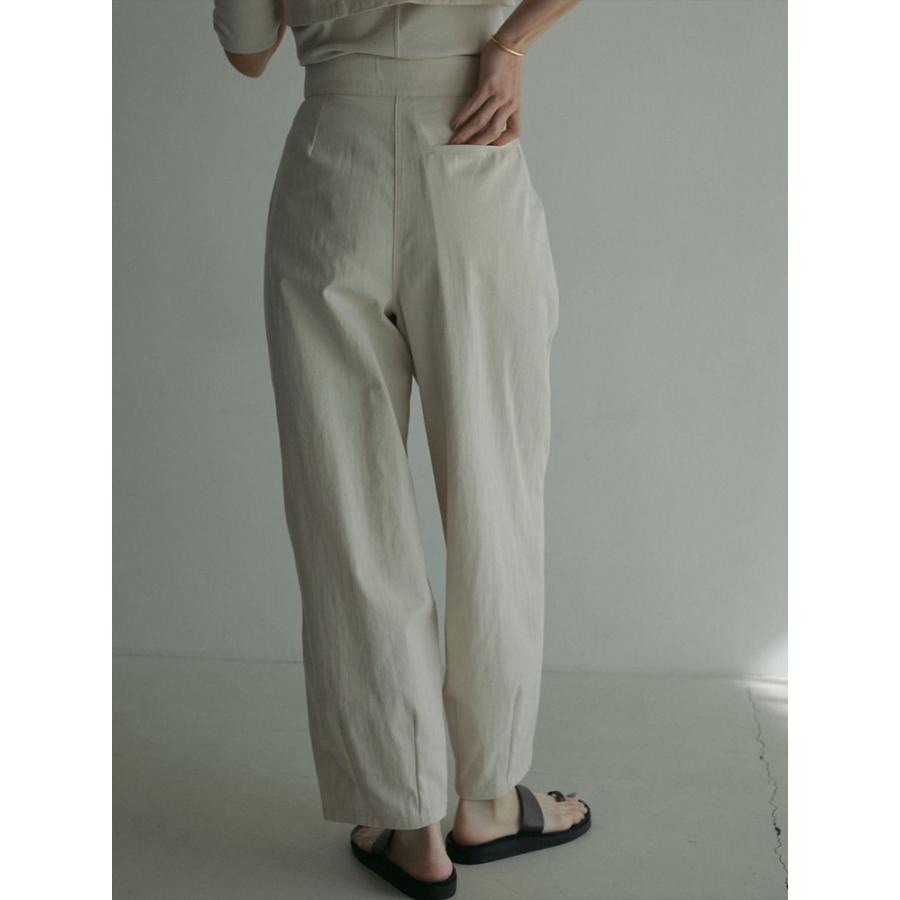 anuke（アンヌーク） 【SALE】アンヌーク 即日発送 Twill Cocoon Pants