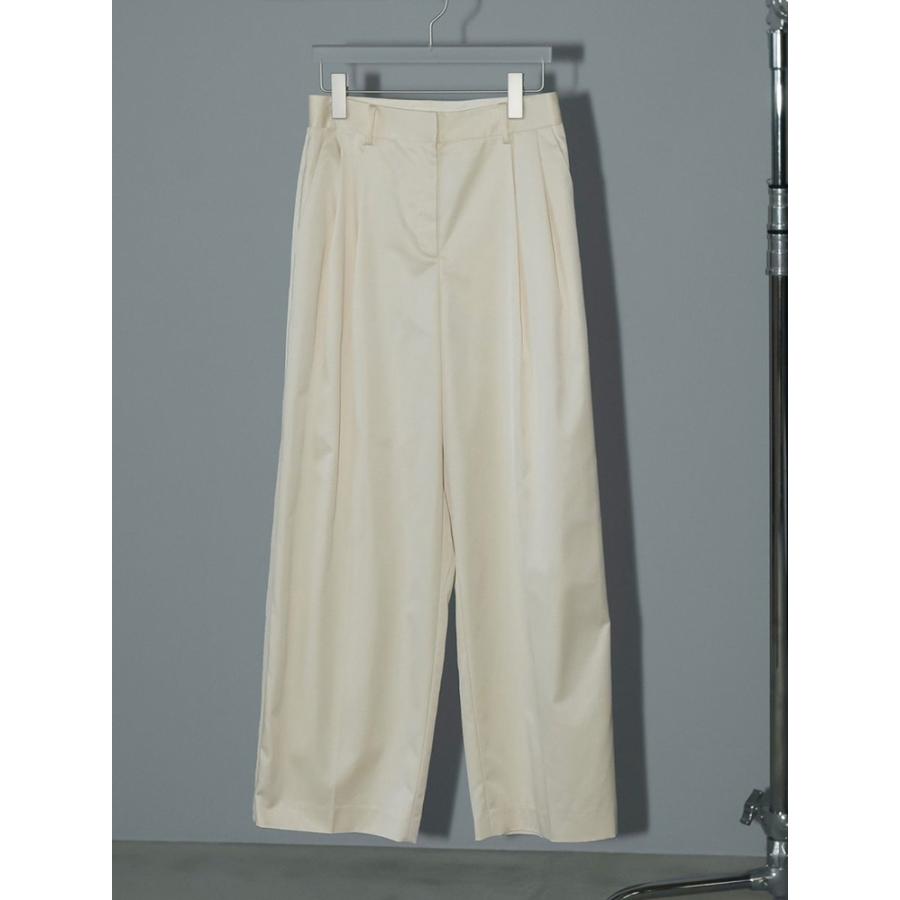 anuke（アンヌーク） 【SALE】アンヌーク 即日発送 Satin Wide Pants