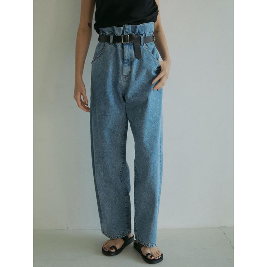anuke（アンヌーク） 即日発送 Waist Tuck Denim ウエストタックデニム