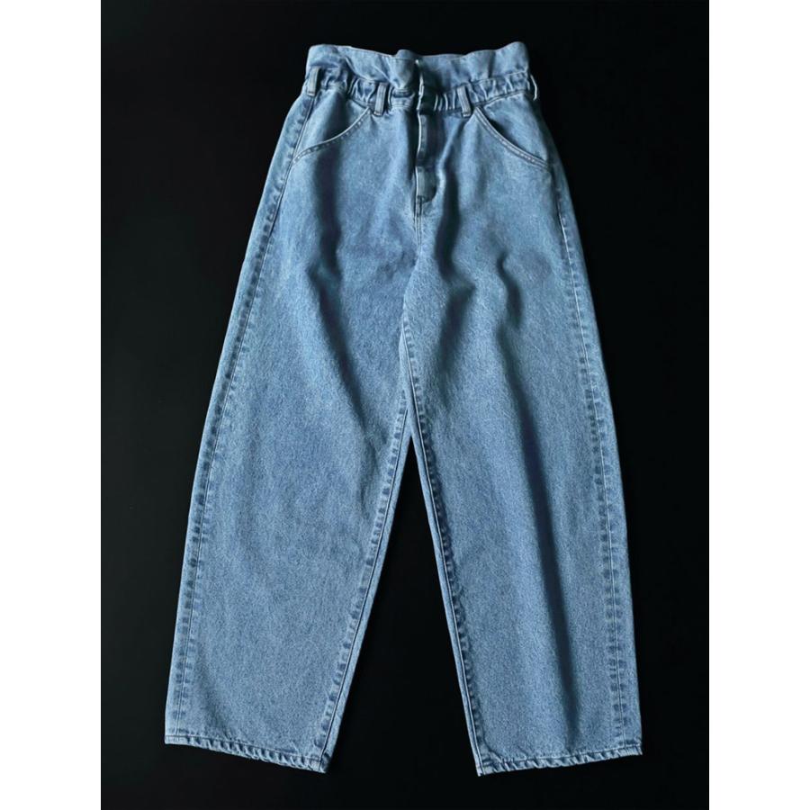 anuke（アンヌーク） 即日発送 Waist Tuck Denim ウエストタックデニム