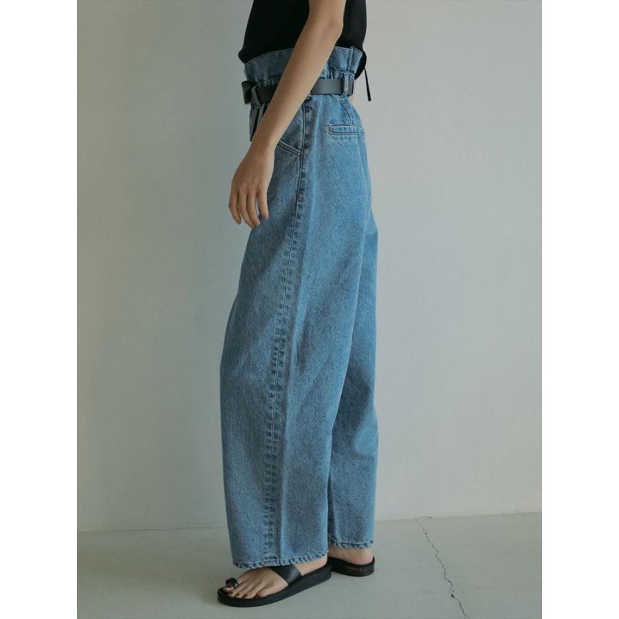 anuke（アンヌーク） 即日発送 Waist Tuck Denim ウエストタックデニム