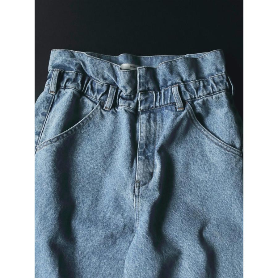 anuke（アンヌーク） 即日発送 Waist Tuck Denim ウエストタックデニム