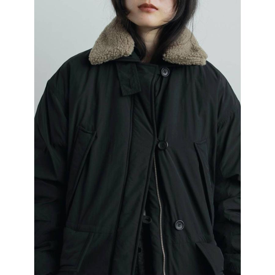 【anuke】Boacollar Pedding Coat ダウンコート anuke（アンヌーク） 【SALE】アンヌーク 即日発送 Boacollar Padding